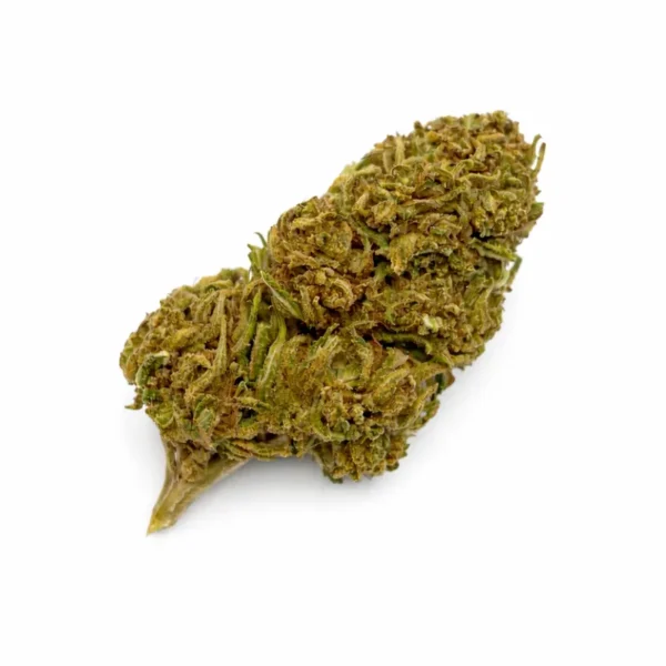 Fleur CBD Banana Smash sur fond blanc – La Demeure du CBD